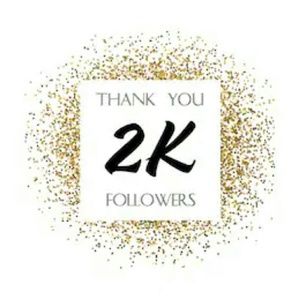 2,000 Followers!